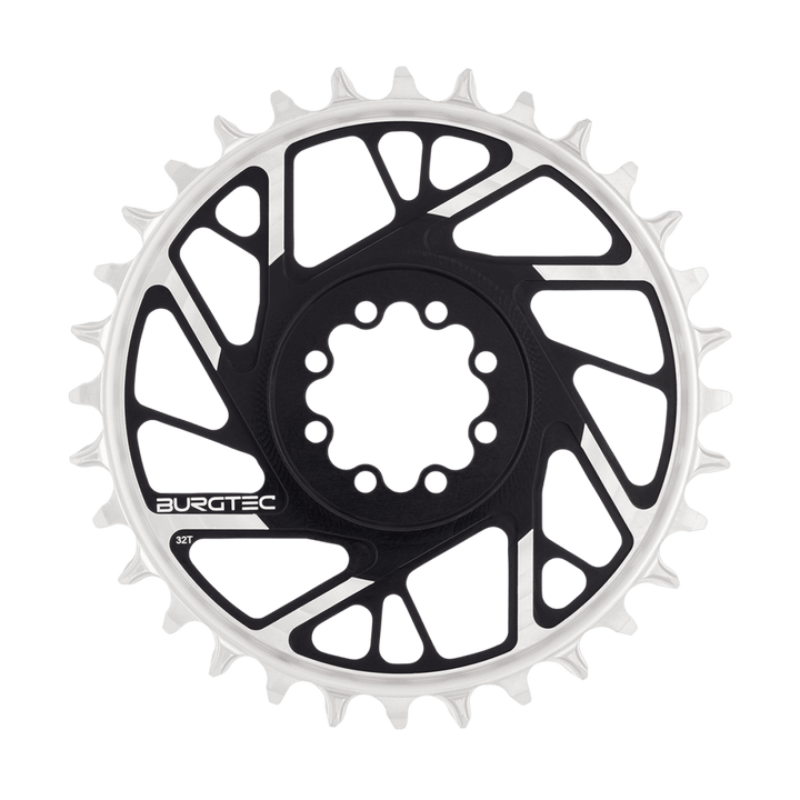Burgtec 3mm Offset Thick Thin Chainring For SRAM 8 Bolt