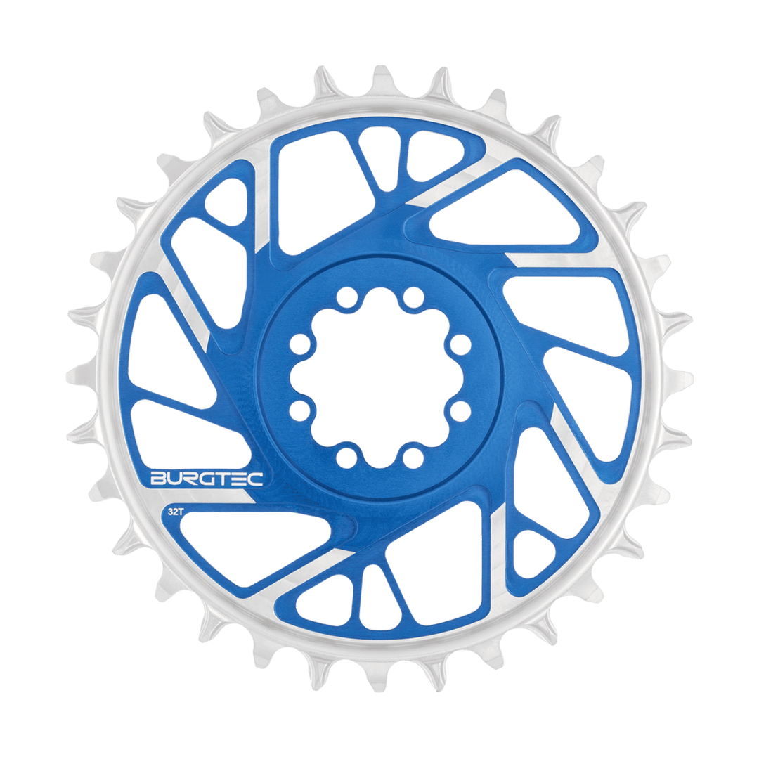 Burgtec 3mm Offset Thick Thin Chainring For SRAM 8 Bolt