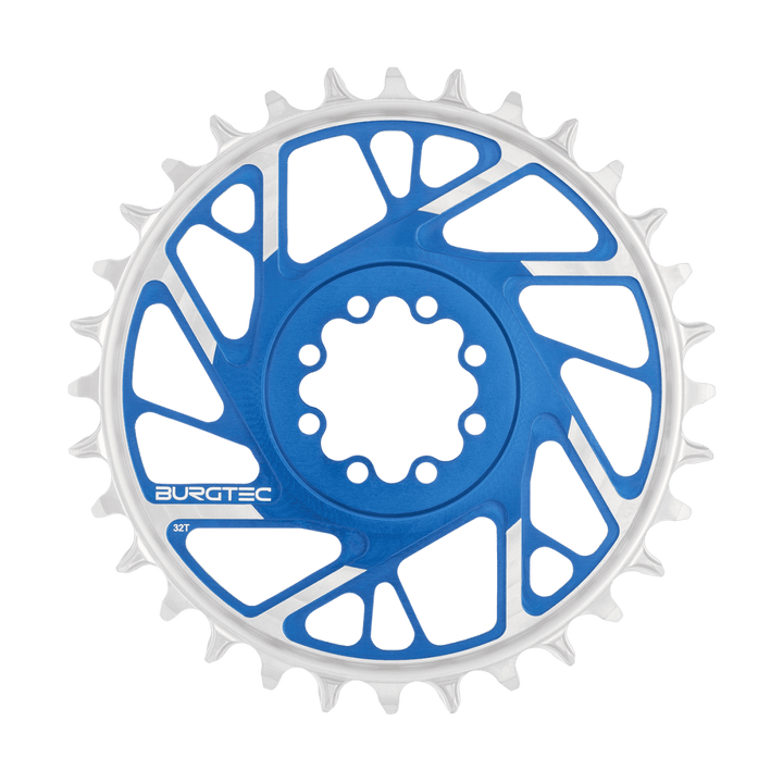 Burgtec 3mm Offset Thick Thin Chainring For SRAM 8 Bolt