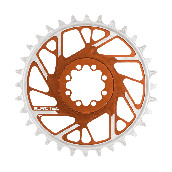 Burgtec 3mm Offset Thick Thin Chainring For SRAM 8 Bolt