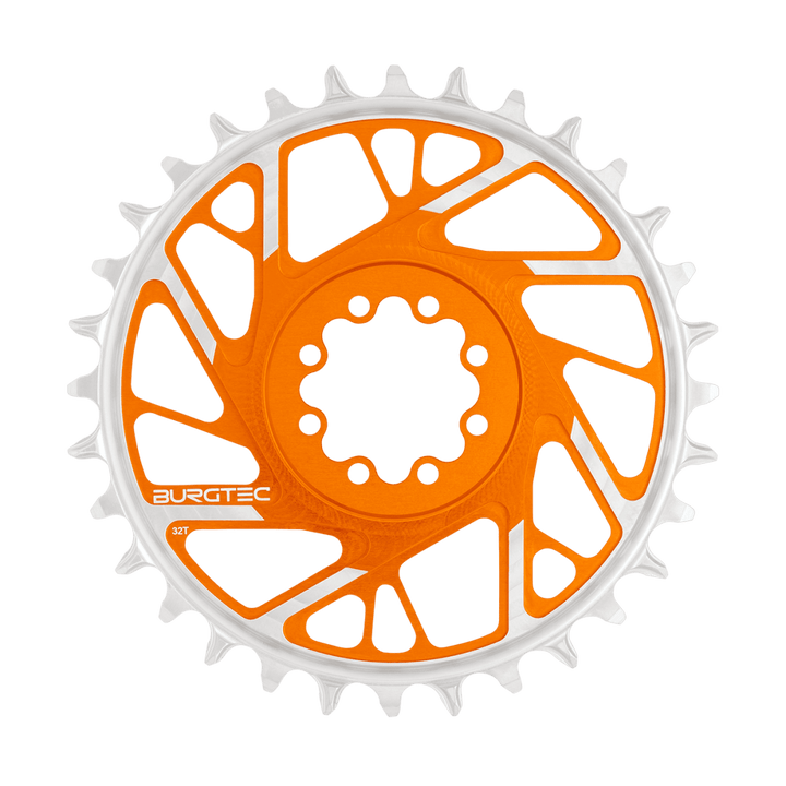 Burgtec 3mm Offset Thick Thin Chainring For SRAM 8 Bolt