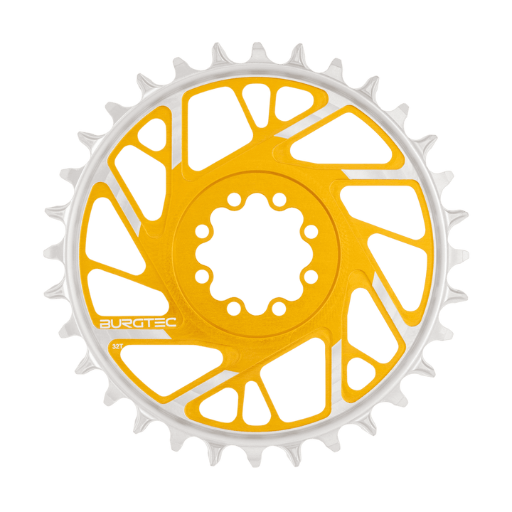 Burgtec 3mm Offset Thick Thin Chainring For SRAM 8 Bolt