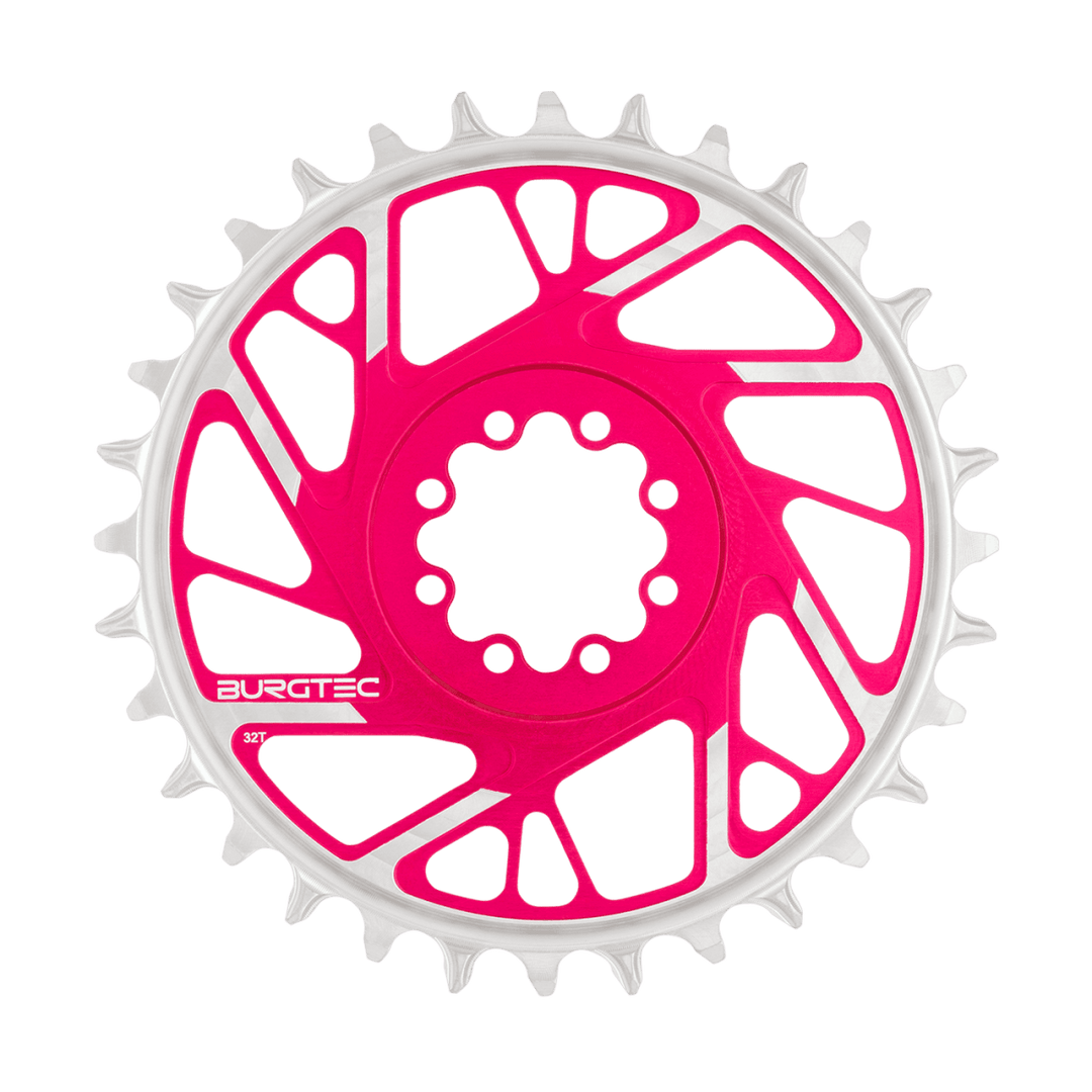 Burgtec 3mm Offset Thick Thin Chainring For SRAM 8 Bolt