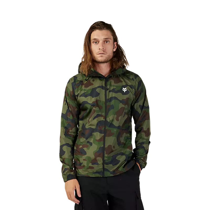 Fox Fox Head Camo Windbreaker Jacket