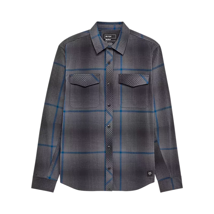 Fox Survivalist Fire Long Sleeve Flannel Shirt