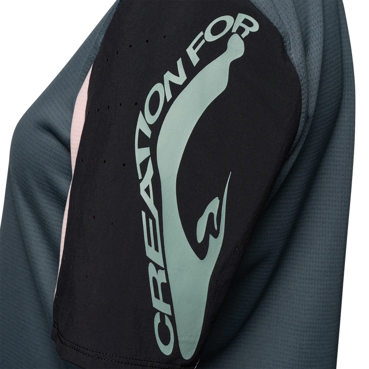 Fox Womens Defend Creation Short Sleeve Jersey