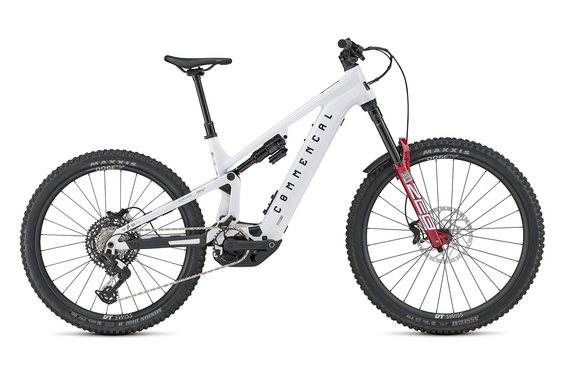 2026 Commencal Meta Power SX 800 Rockshox Pure White EMTB – Pedalz
