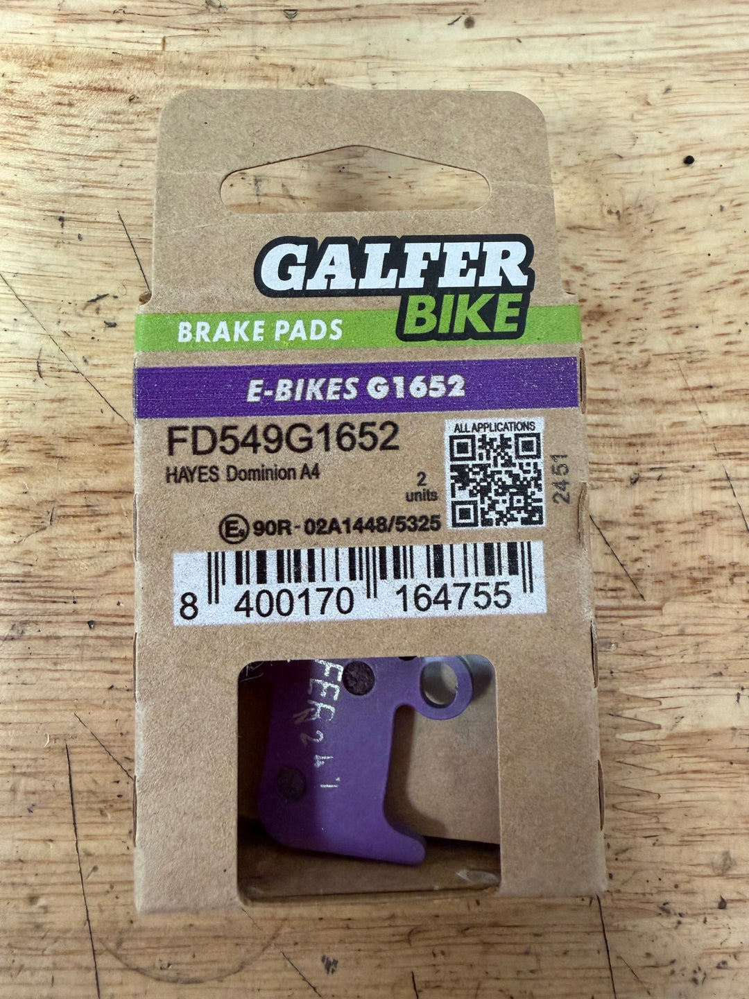 Galfer Hayes Dominion A4 Disc Brake Pads