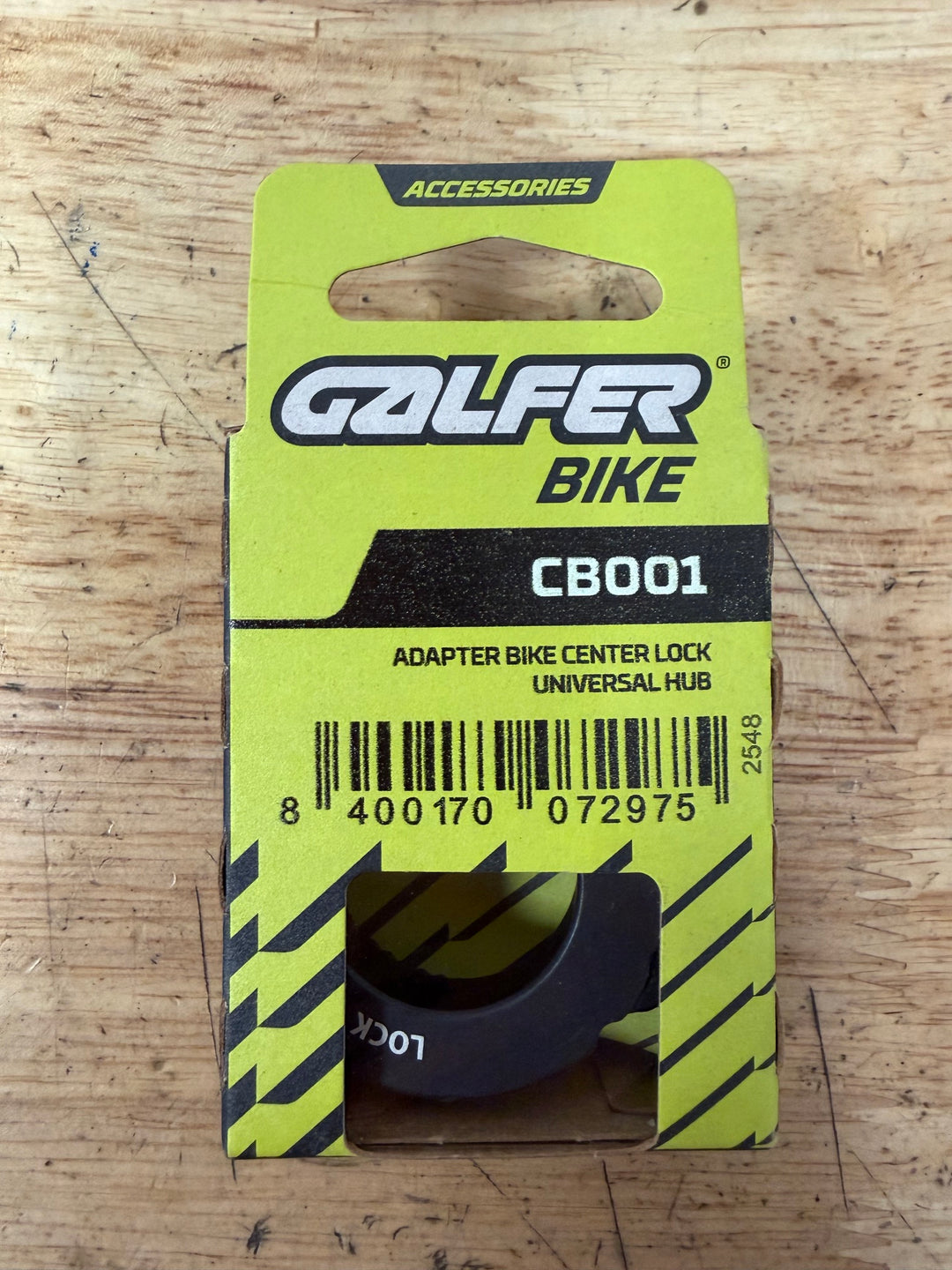 Galfer Centerlock to 6-Bolt Rotor Adapter