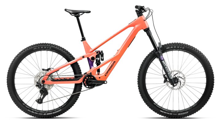 2027 Orbea Wild LT H20 EMTB Wild Orange -Royal Plum (Gloss)