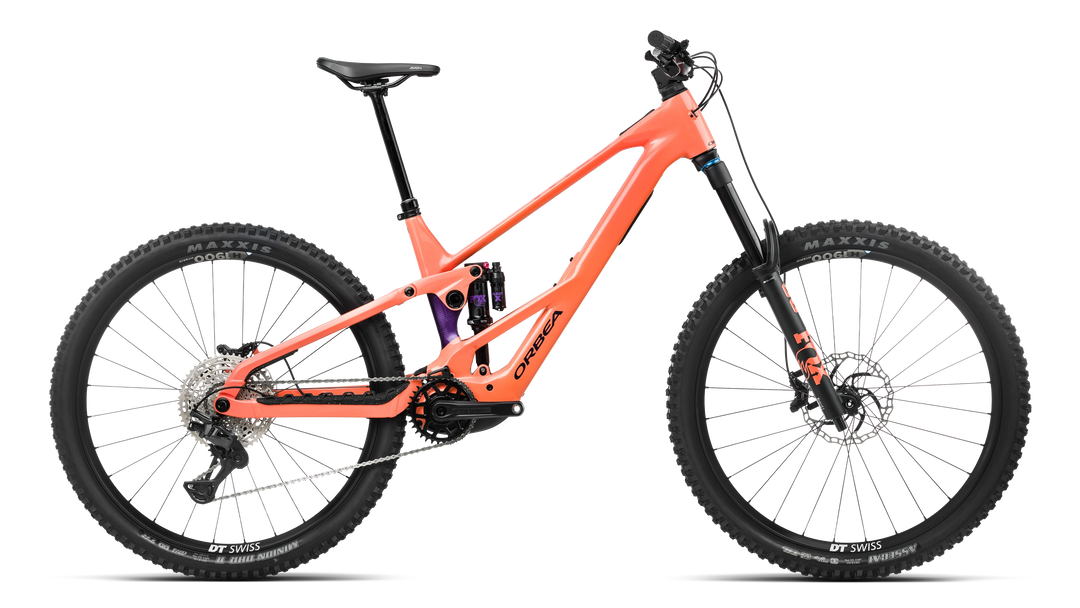 2027 Orbea Wild LT H10 EMTB Wild Orange -Royal Plum (Gloss)
