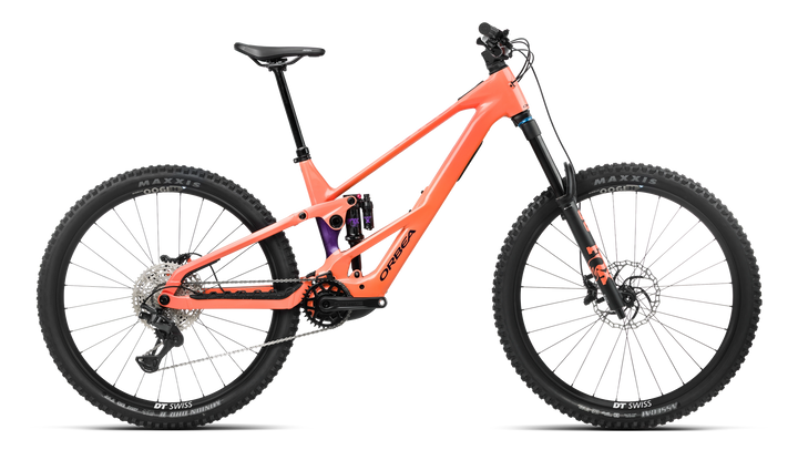 2027 Orbea Wild LT H10 EMTB Wild Orange -Royal Plum (Gloss)