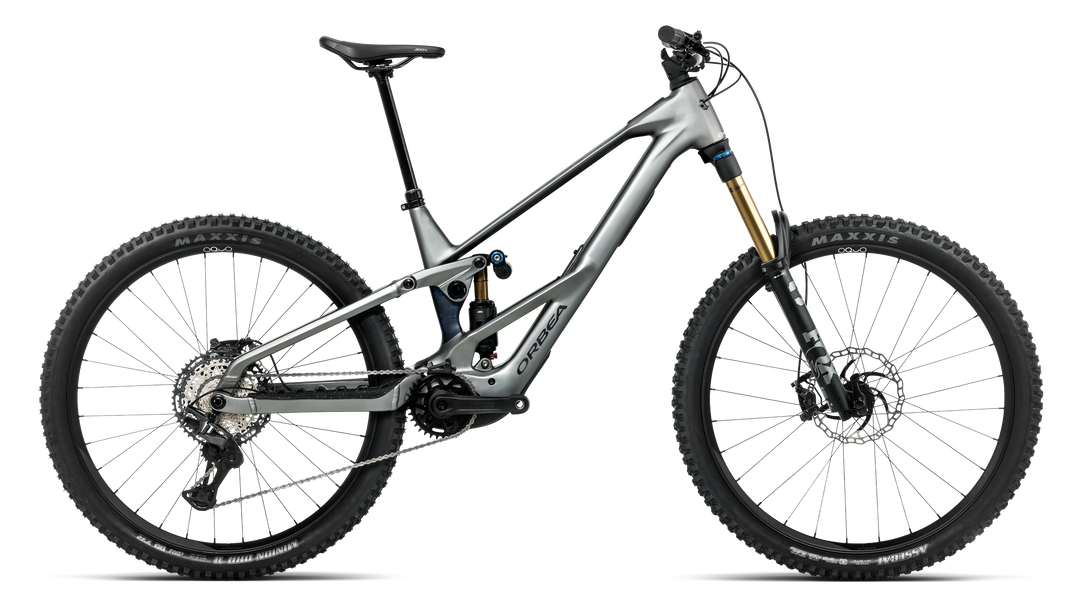 2027 Orbea Wild LT H-Team EMTB Titan Grey - Noctiluca C View (Matt)