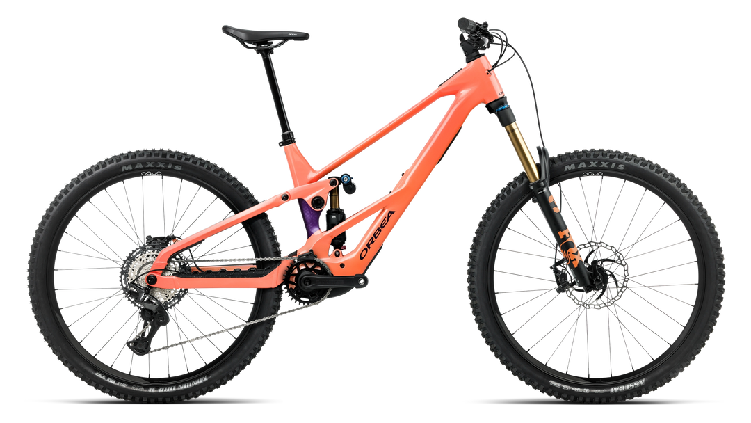 2027 Orbea Wild LT H-Team EMTB Wild Orange -Royal Plum (Gloss)