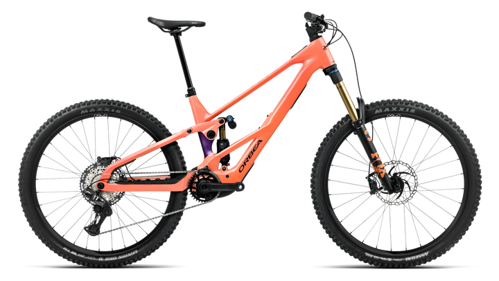2027 Orbea Wild LT H-Team EMTB Wild Orange -Royal Plum (Gloss)