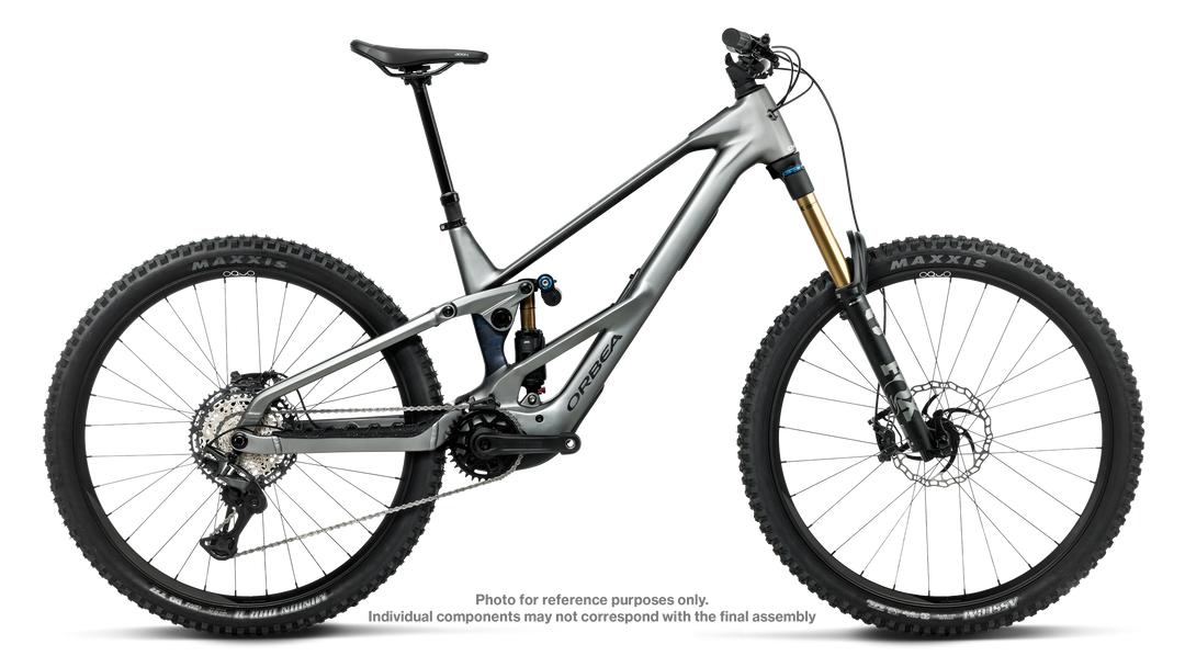 2027 Orbea Wild LT H20 Mullet EMTB Titan Grey - Noctiluca C View (Matt)