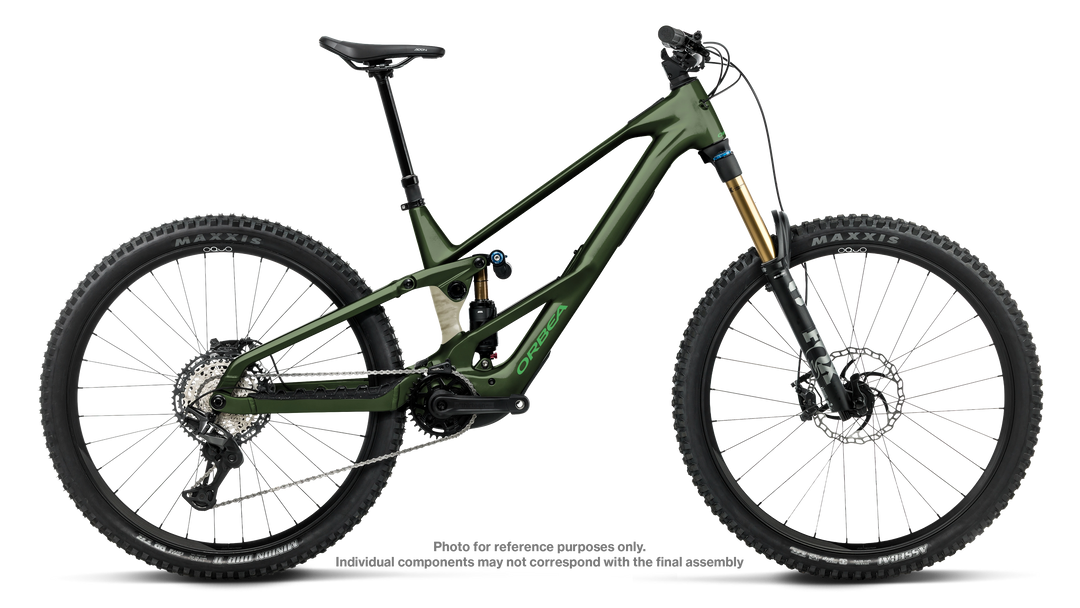 2027 Orbea Wild LT H-Team Mullet EMTB Racing Reen - White Cream (Gloss)