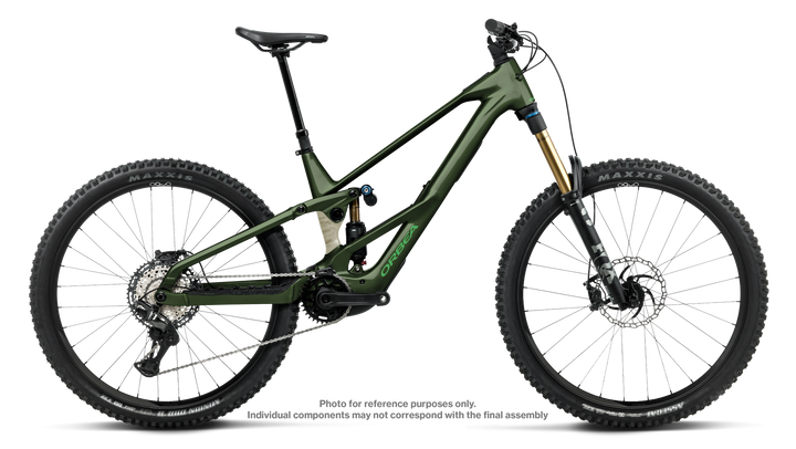 2027 Orbea Wild LT H-Team Mullet EMTB Racing Reen - White Cream (Gloss)
