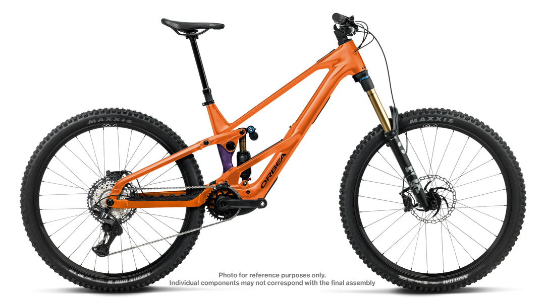 2027 Orbea Wild LT H-Team Mullet EMTB Wild Orange -Royal Plum (Gloss)