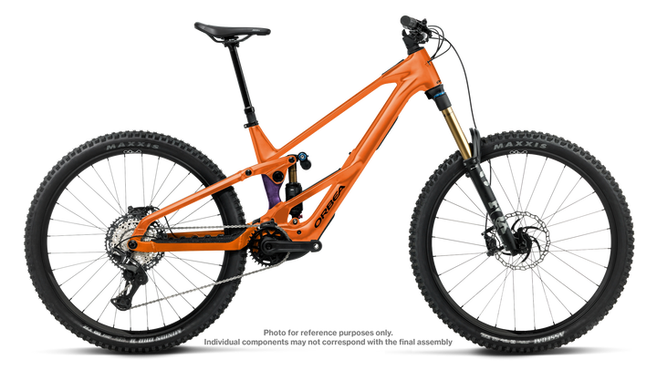 2027 Orbea Wild LT H-Team Mullet EMTB Wild Orange -Royal Plum (Gloss)