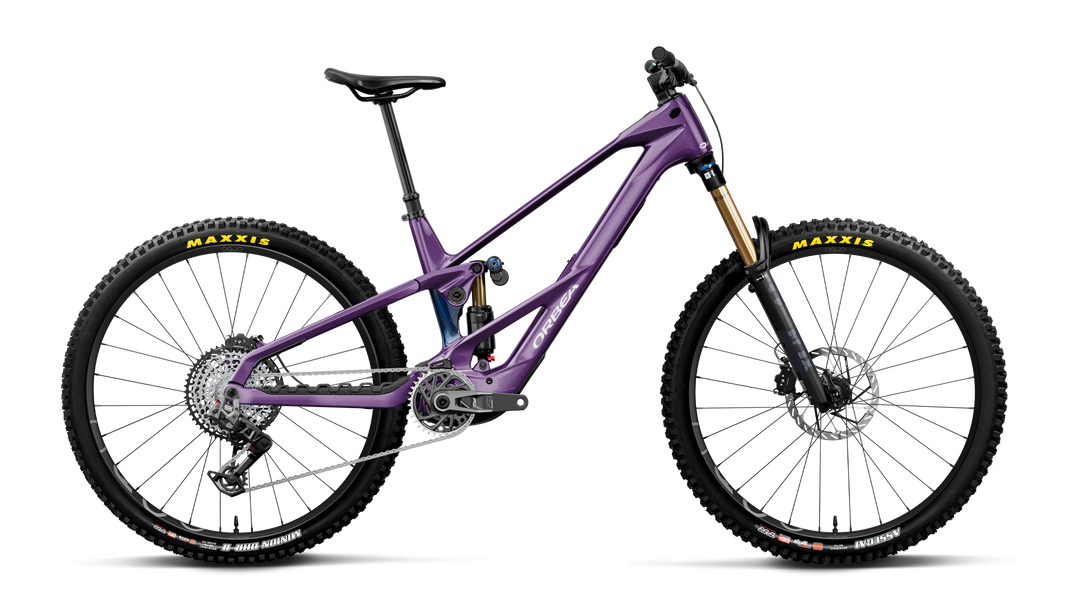 2027 Orbea Wild LT M-Team RS EMTB Royal Plum-Noctiluca C.View (Gloss)