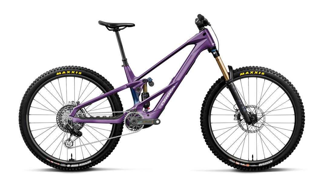 2027 Orbea Wild LT M-LTD RS EMTB Royal Plum-Noctiluca C.View (Gloss)