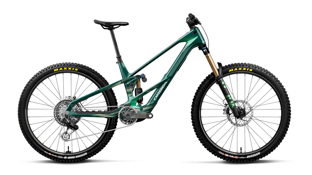 2027 Orbea Wild LT M-LTD RS EMTB Escape Green C. View - Mintalized (Gloss)