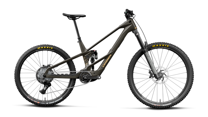 2027 Orbea Wild LT M20 Mullet EMTB Magic Gold C. View (Matt) - Titan Gold (Gloss)
