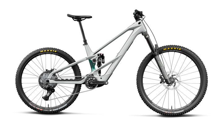 2027 Orbea Wild LT M20 Mullet EMTB Smooth Silver (Matt) - Escape Green C. View (Gloss)