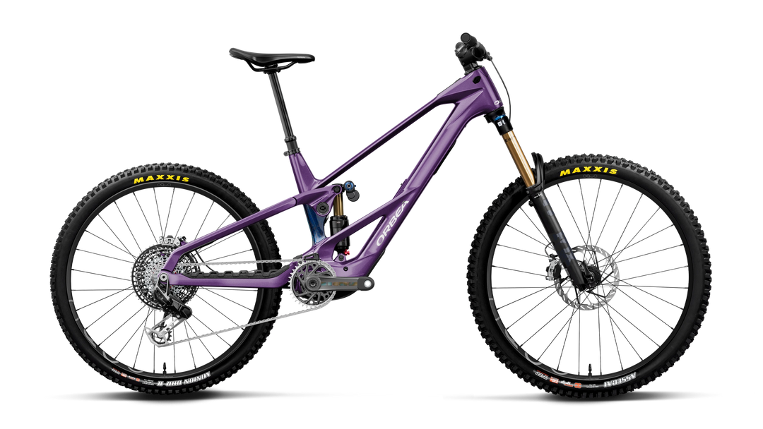 2027 Orbea Wild LT M-LTD RS Mullet EMTB Royal Plum-Noctiluca C.View (Gloss)