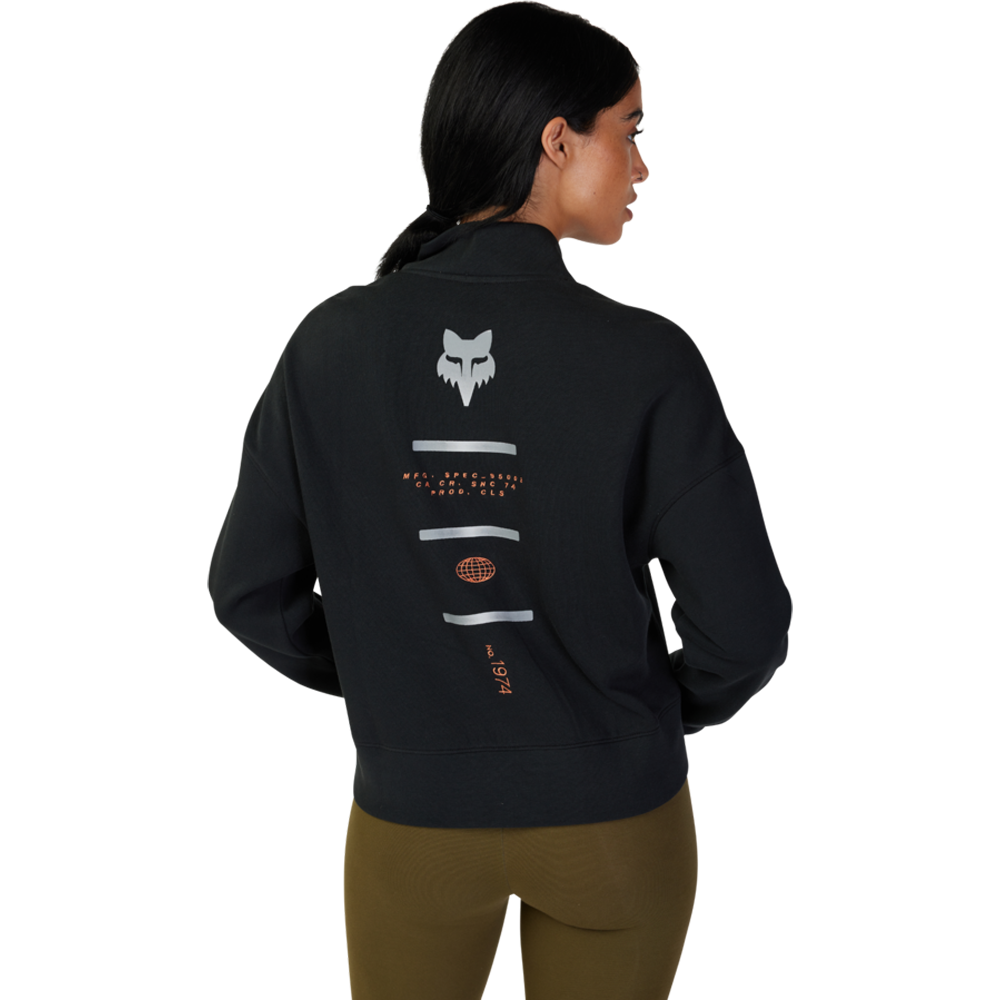 Fox Womens Magnetic Zip Fleece