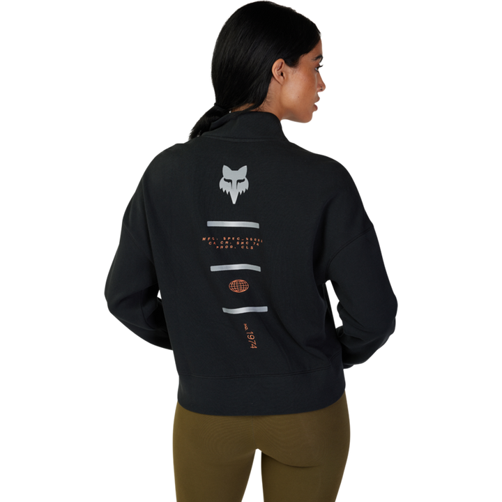 Fox Womens Magnetic Zip Fleece