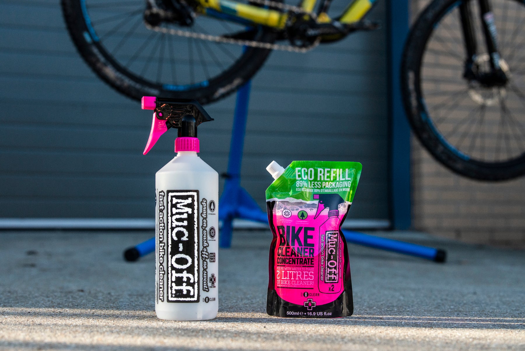 Muc-Off Bike Cleaner Concentrate 500ml Pouch – Pedalz