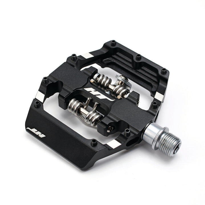 HT D-1 1/2 Clip Pedals Black