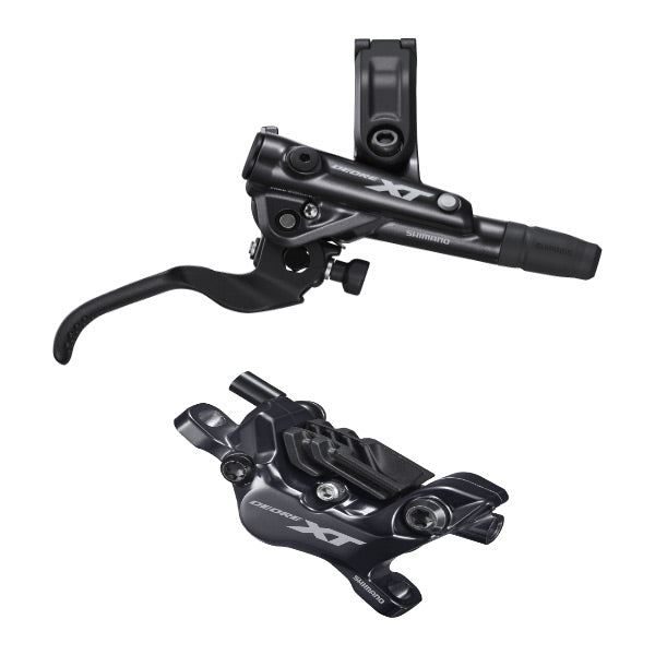 Shimano BR-M8120/BL-M8100 XT 4 pot bled brake lever/post mount calliper